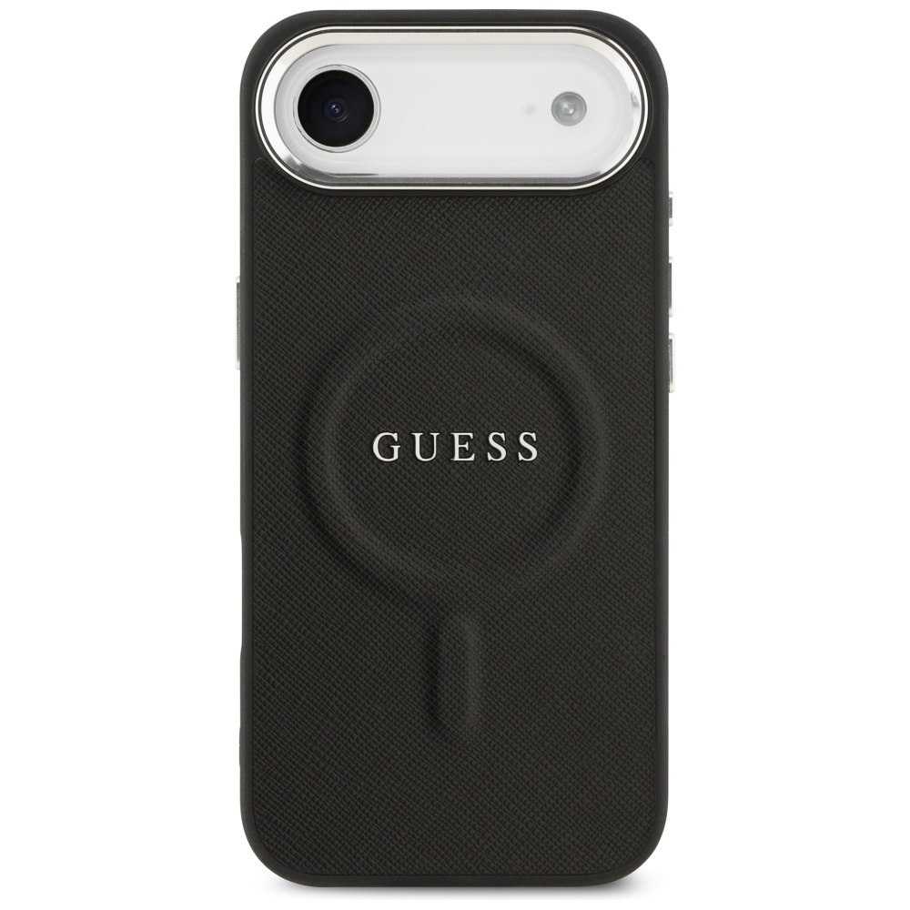 Etui Guess Classic Logo MagSafe do iPhone Air czarny